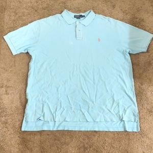 Blue Polo, by Ralph Lauren.